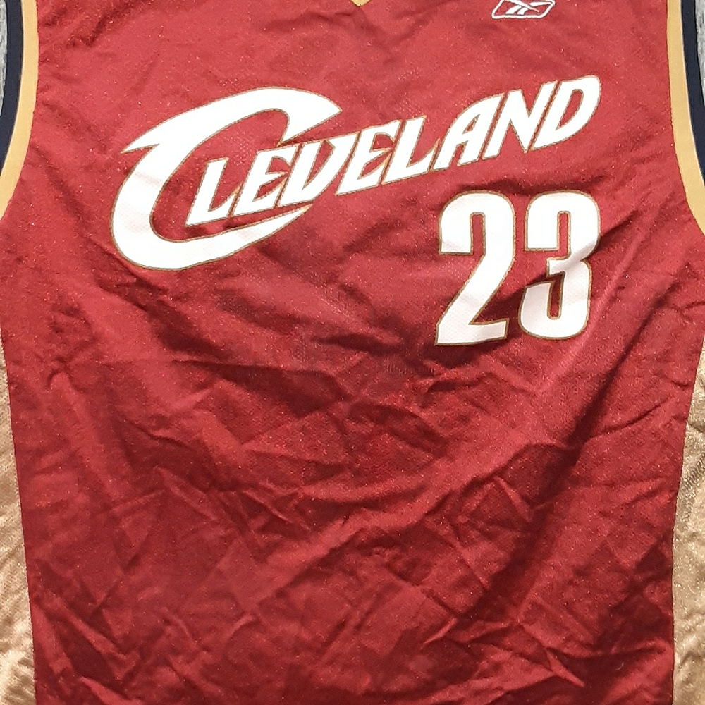 Lebron James #23 Cavaliers rookie season jersey